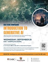 Introduction for Generative AI flyer