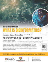 flyer with description of event