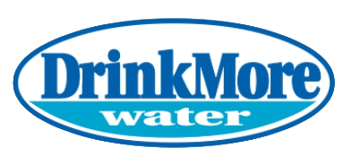 DrinkMore Water company logo