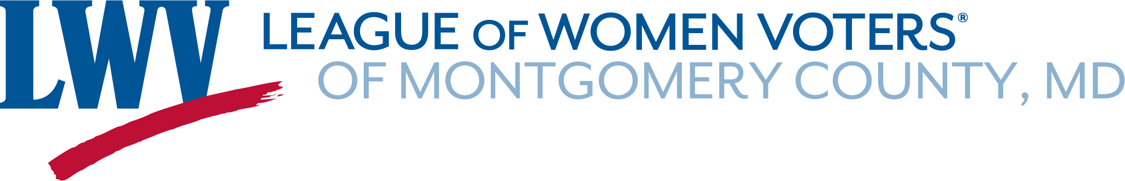 League of Women Voters of Montgomery County Maryland logo