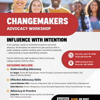 Advocacy Workshop Flyer