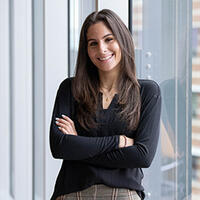 Juliette Khoury standing in office