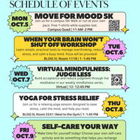 Mental Health Awareness Week Flyer