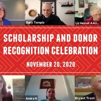 Scholarship and Donor Recognition Celebration November 20, 2020