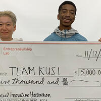 Hackathon winners