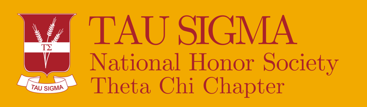Tau Sigma National Honor Society Banner Tau Sigma National Honor Society Banner