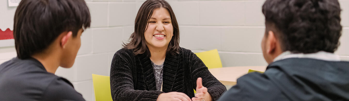 Amy Caballero in field placement