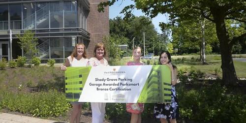 Shady Grove Garage Parksmart Certification