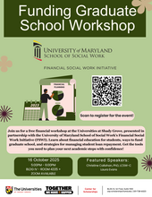 UMB Grad school flyer
