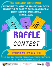 Recreation Center Gym Raffle Draw