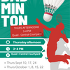 Badminton Flyer 