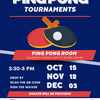 Ping Pong Tournaments Flyer