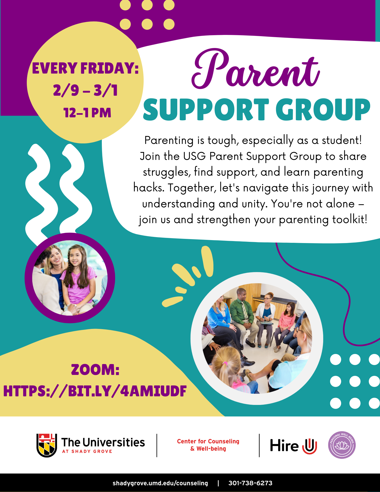 Parent Support Group Flyer